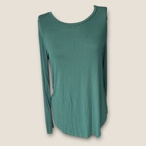Long Sleeve Green Shirt